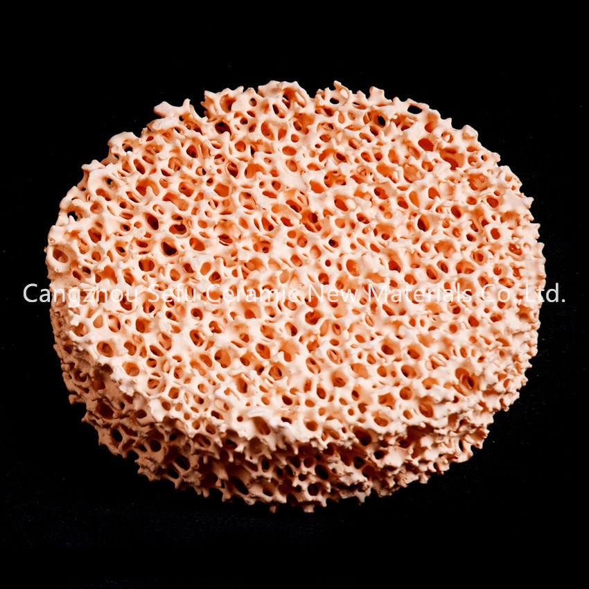 Open Porosity 80%-90% Zirconia Ceramic Foam Filter for Foundry