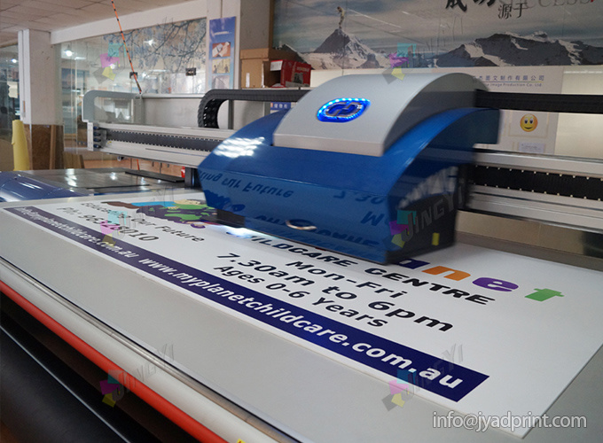 Full Color Printing Coroplast/Acrylic/PVC Foam/Aluminum/Glass/ABS Sheet/PS/Kt Board Sign Panel Banner