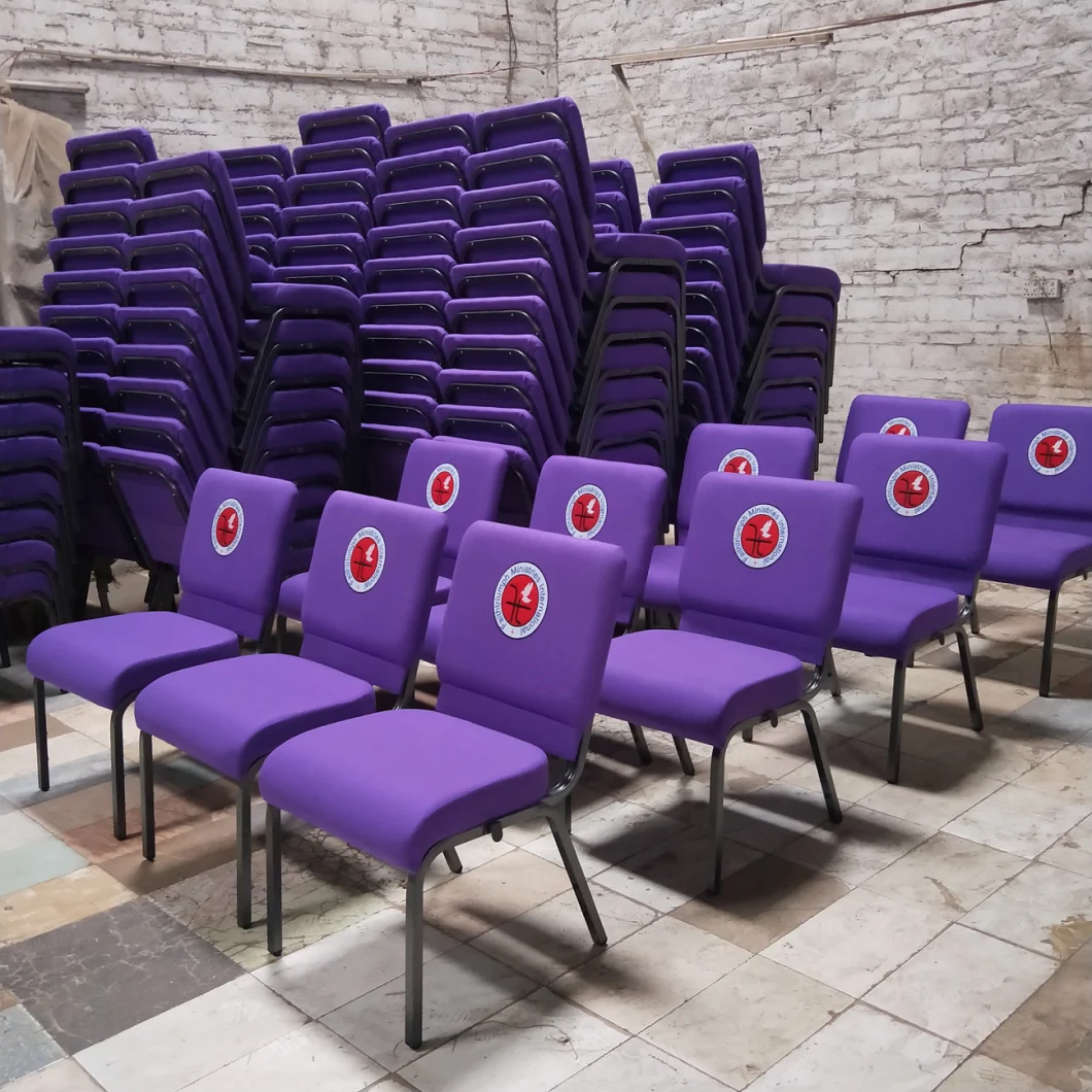 Commercial General Use Metal Type Buy Interlocking Auditorium Church Chairs