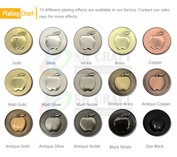 Gold Coins to Buy Metal Challenge Coin with Brass Hard Enamel Army Challenge Coin