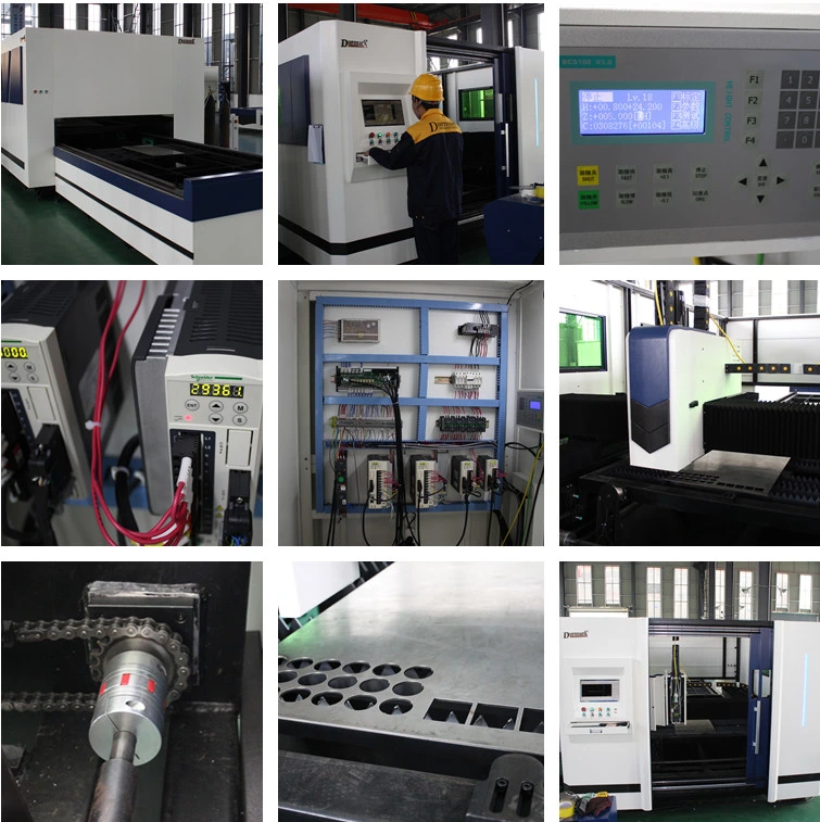 China Low Cost Thin Metal Laser Cutting Machine / 1500W Metal and Nonmetal Laser Cutter Dlc-1325