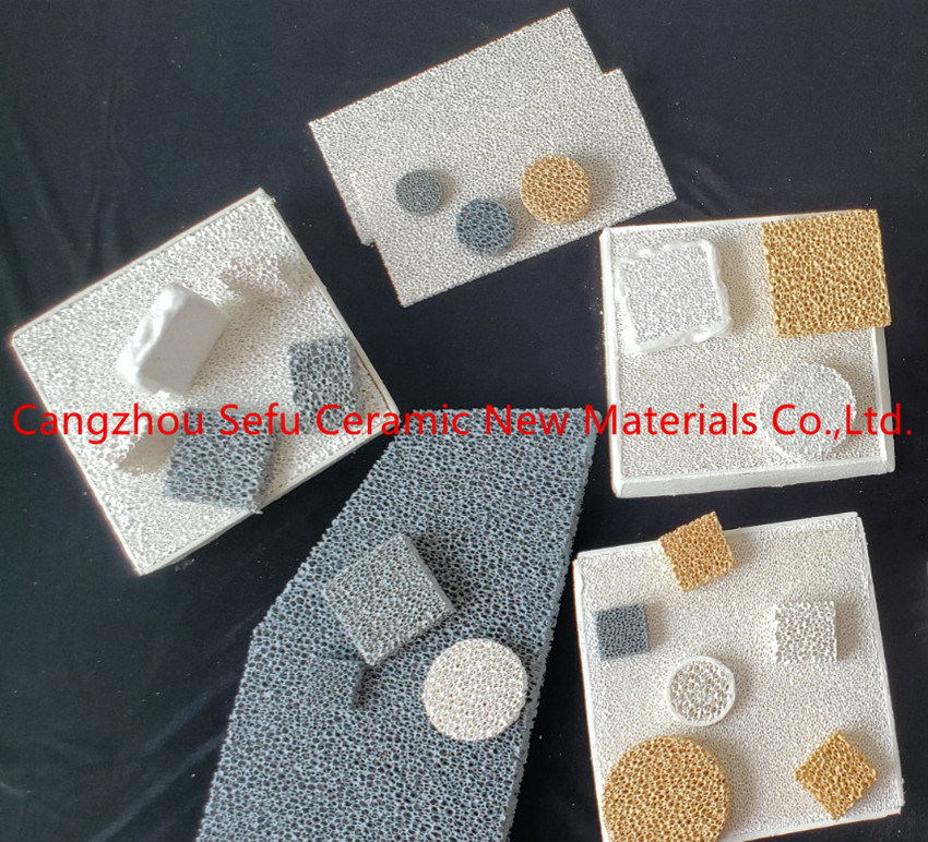 Cearmic Foam Filter for Sand Casting and Investment Casting