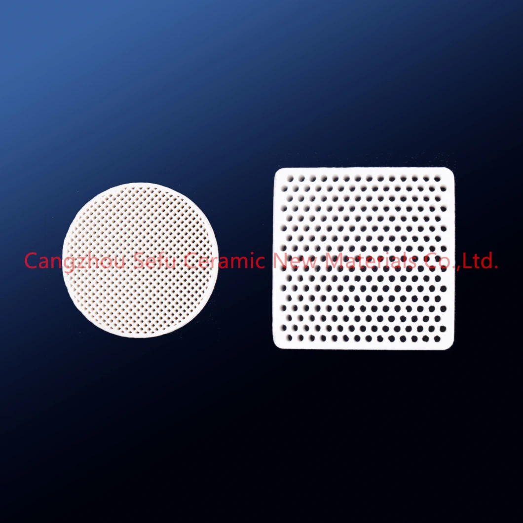 Geometric Shapes Alumina Ceramic Foam Filter