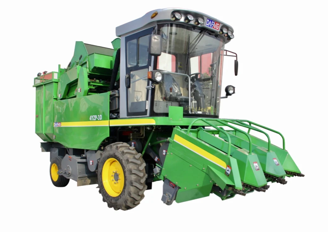 4yzp-4D Corn Harvester/China Corn Harvester/ Disc Corn Storage Harvester/4 Rows Corn Combine Harvester