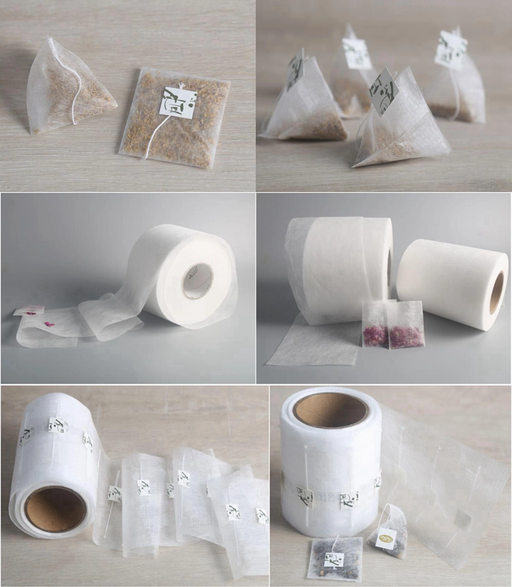 Wholesale Tag Pyramid Tea Bag Roll Tea Bag