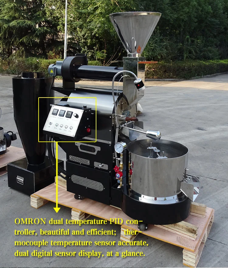 Dongyi Factory Dy-3 Coffee Roaster 12kg-15kg Per Hour Coffee Roaster/Commercial Coffee Roaster Machines