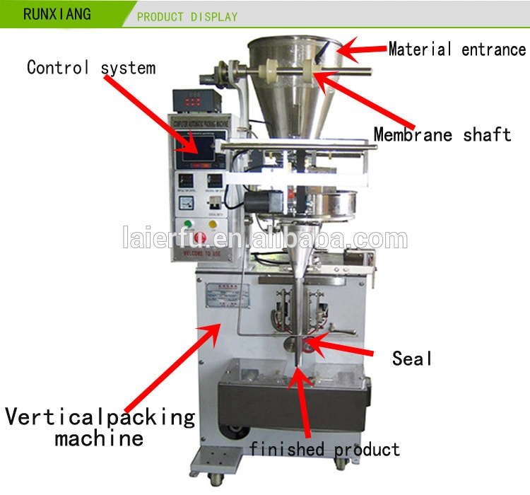 Automatic Small Granule Particle Grain Packer Stick Bag Small Food Snacks Tea Bag Packing Machine
