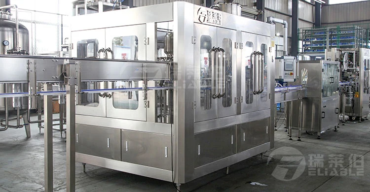 Ice Tea Beverage Filling Machine / Juice Production Line for Plastic Bottles