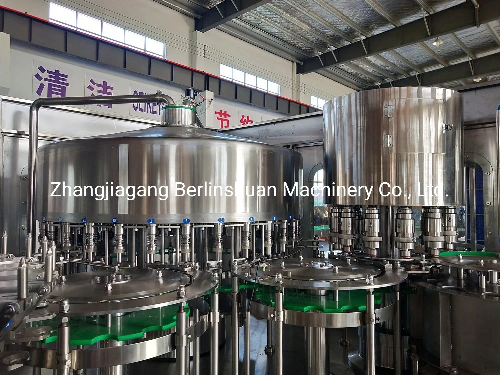 Fully Automatic Coconut Water Bottling Juice Beverage Tea Bottling Filling Machine Production Line