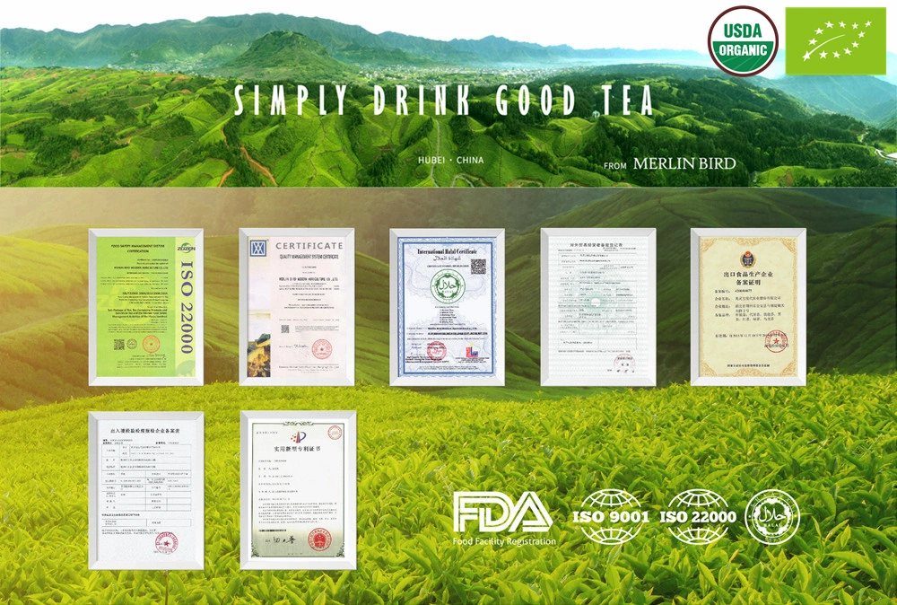 Low Caffeine Organic Certified Green Roasted Tea Houjicha for Pregnant Women
