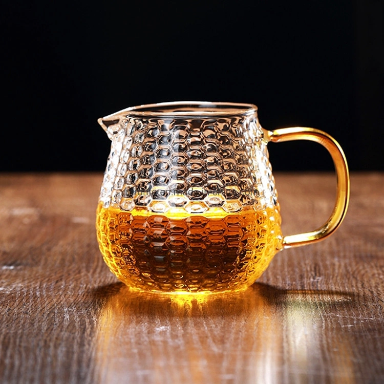 Manufacture Glassware Handmade Tea Cup Set Cheap 300ml Glass Custom Tea Pot China