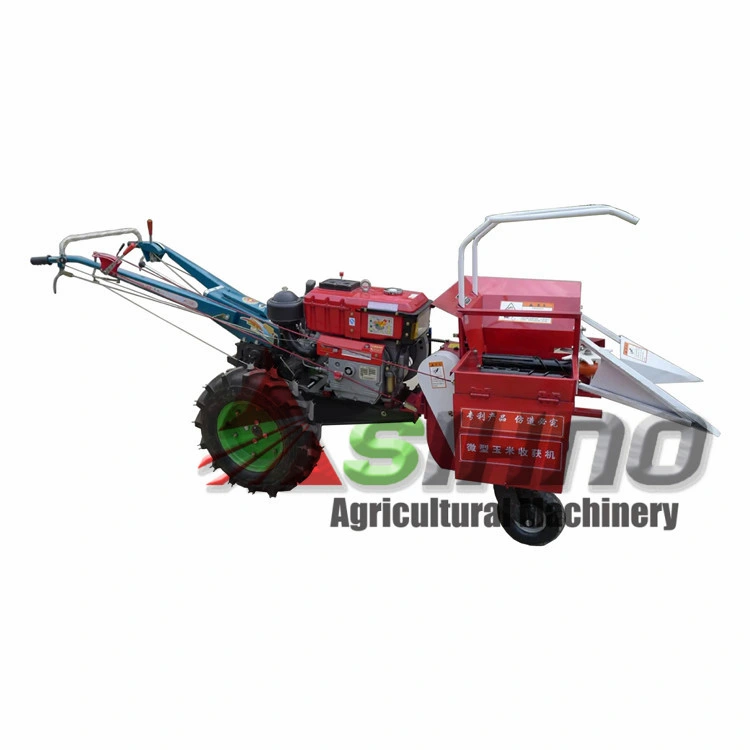 Agricultural Equipment Corn Harvester Manual Sugarcane / Corn Mini Combine Harvester / Sweet Corn Harvester