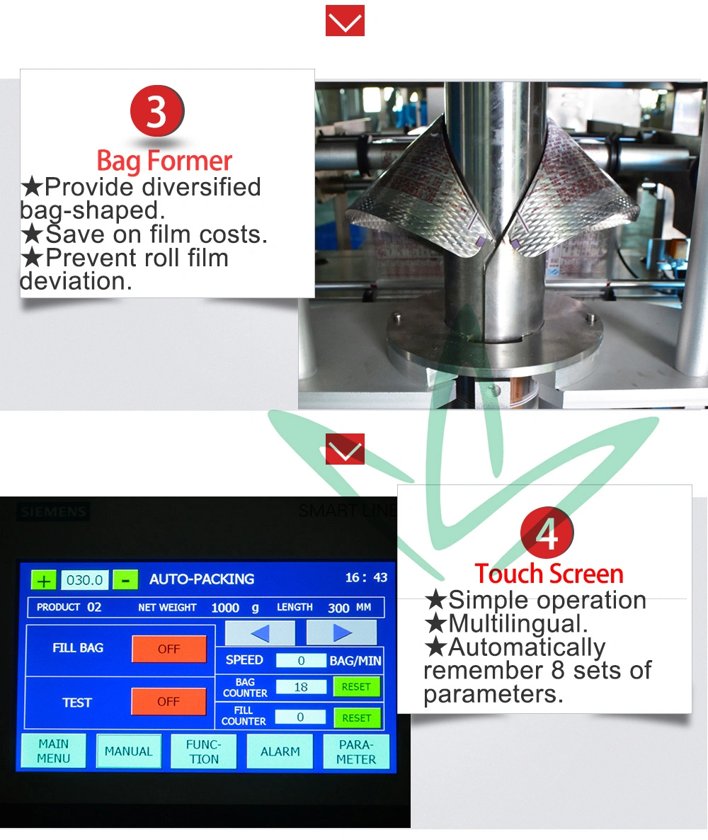 Tea Paper Bag Granule Food Filling Sealing Packing Machine