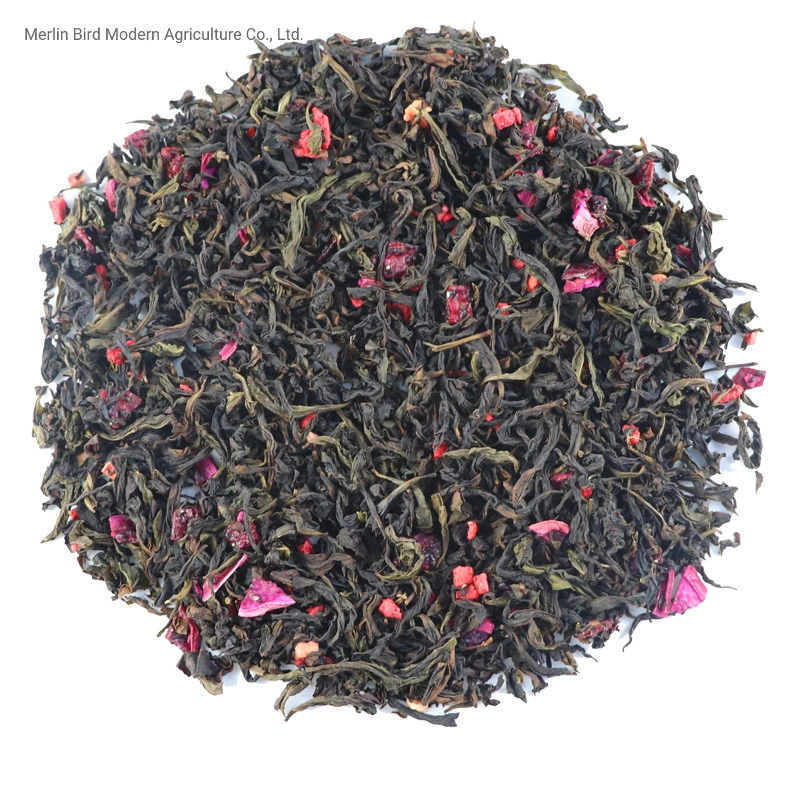 Dried Rose Flower Strawberry Oolong Tea Green Tea
