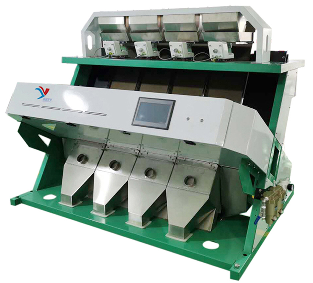 4 Chutes Shape Selection Plus Color Selection Black Tea Green Tea Oolong Tea Color Sorter