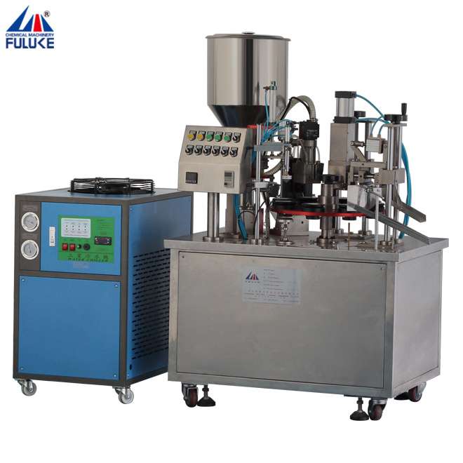 Ice Lolly Filling Sealing Machine Plastic Bag Cup Liquid Filling Sealing Machine