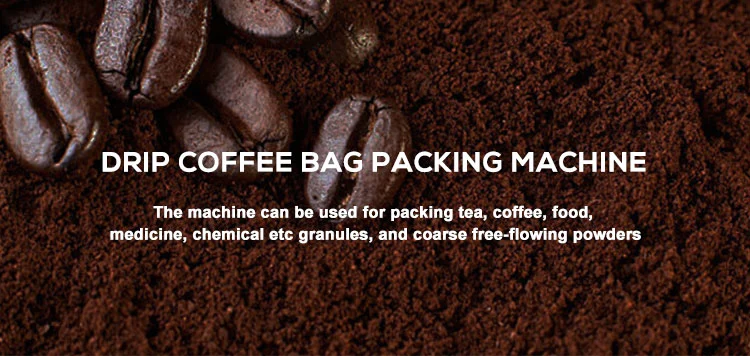Full Automatic Tea Coffee Powder Drip Bag Filling Sealing Packing Machine