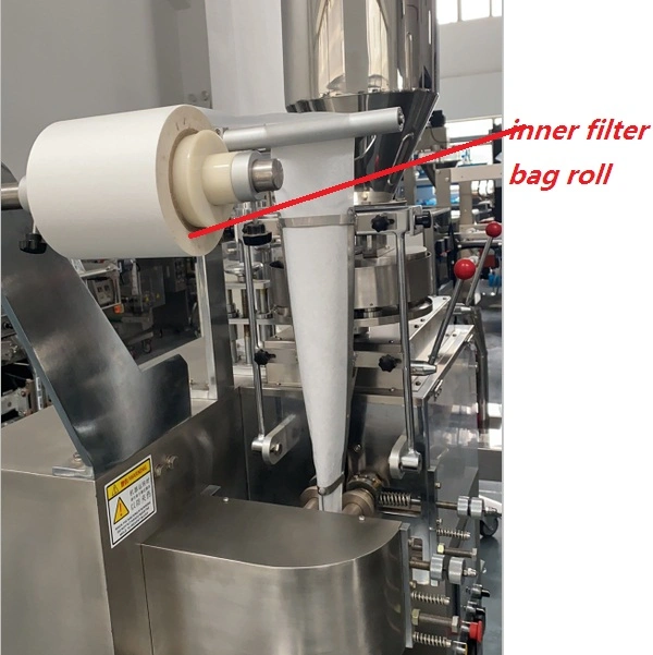 Small Filter Tea Bag Vffs Machine (vertical forming filling sealing packing machine)