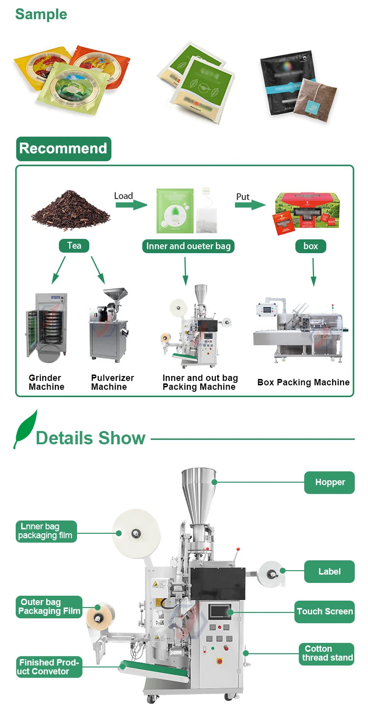 Cheap Tea Leaf Production Line Automatic Kenyan Coffee Drip Packing Machine