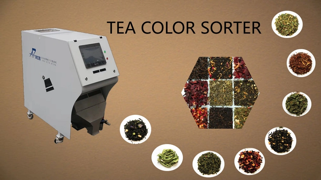 Bida Tea Processing Machine Mini Movable Tea Color Sorter for Green Tea Flower Tea Black Tea