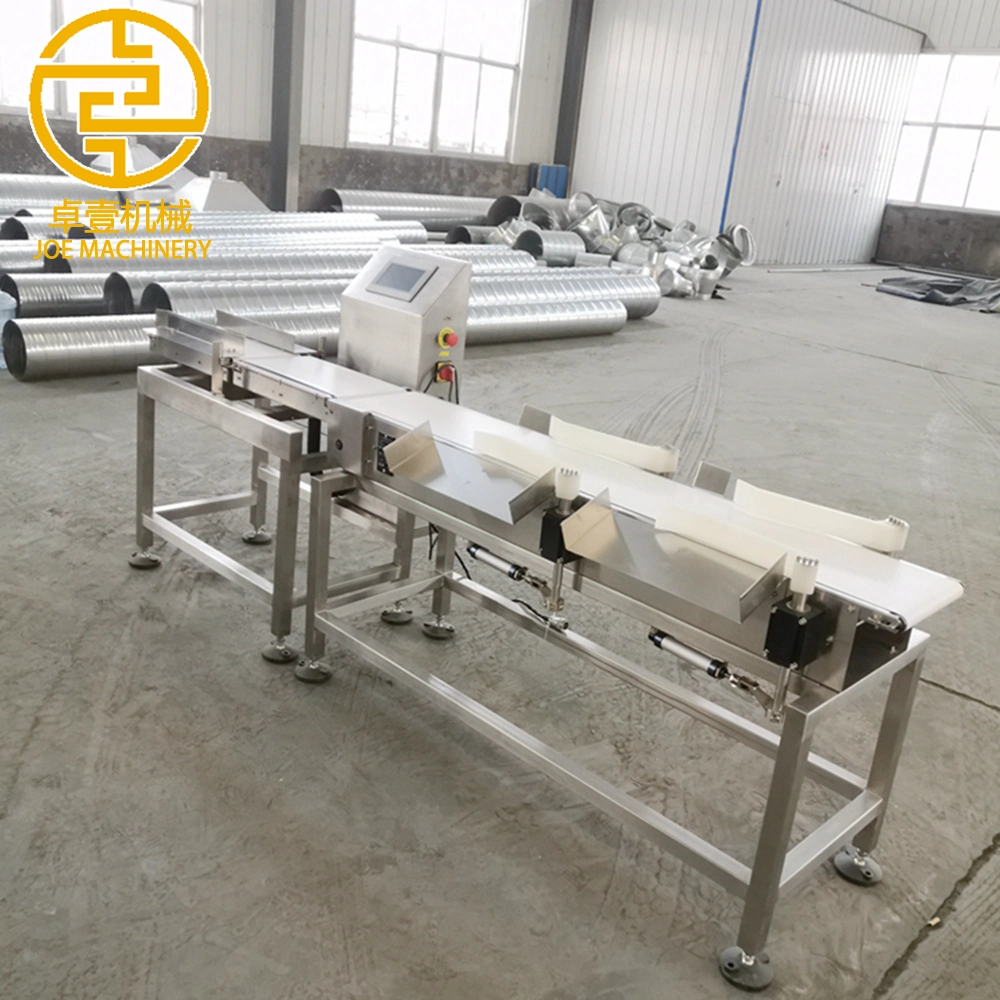 Weighing Scale Machine for Vegetable Sorting Grading Process Conveyor Belt Weight Sorting Machine