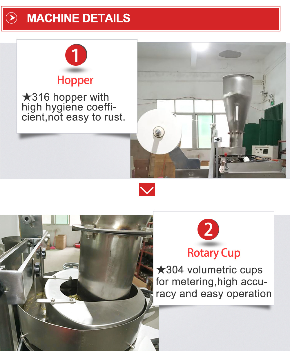Bg Small Vertical Form Fill Seal Filling Pyramid Automatic Tea Bag Packing Machine