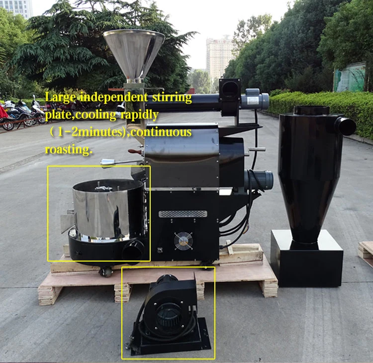 Dongyi Factory Dy-3 Coffee Roaster 12kg-15kg Per Hour Coffee Roaster/Commercial Coffee Roaster Machines