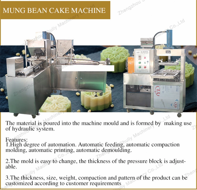 Industrial Mung Starch Pressing Machine Mooncake Walnut Cake Making Machine