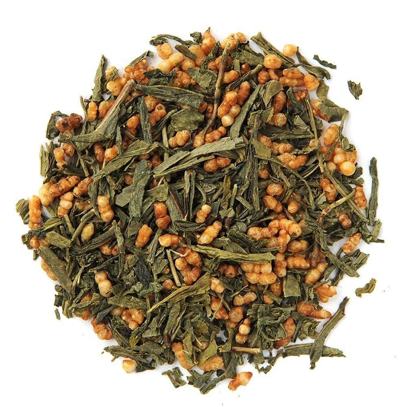 Wholesale Japanese Sencha with Roasted Brown Rice Genmaicha Green Tea