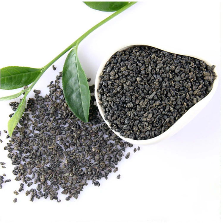 Factory Directly Supply Price Chinese Gunpowder Green Tea 3505 Gunpowder Green Tea