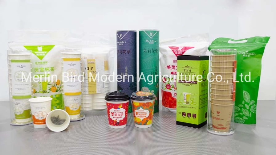 Merlin Bird Brand Instant Creative Cup Tea in Green Tea Black Tea Oolong Tea Flavors