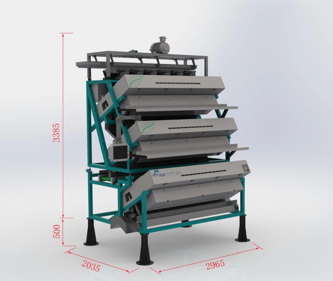 High Yield Tea Processing Equipment Tea Color Sorter with Sensitive Sensor