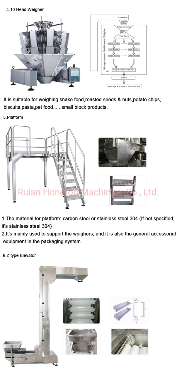 Plastic Packaging Material Manufacturing Automatic Doy Bag Tea Packing Machine