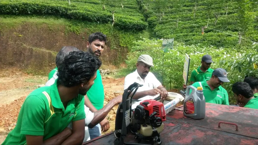 Hot Selling in Sri Lanka Mitsubishi Tu26 From Kawasaki Tea Harvester