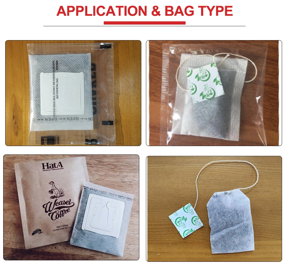 Bg Custom Tea Filter Bag Heat Seal Tea Bag Packing Filling Machine