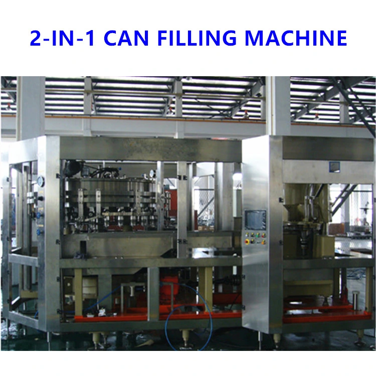 12000cph Red Bull / Tea / Juice Tin/Aluminum Can Filling and Packing Machine/Canned Drink Production Machine