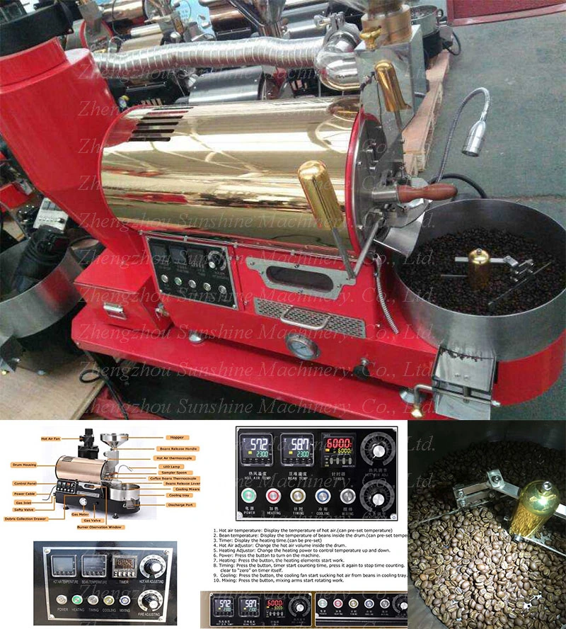 30kg Per Batch Hot Air Roaster for Sale Coffee Roaster