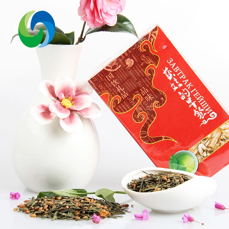 Factory Supply Organic Brown Rice Green Tea High Aroma Roasted Rice Tea