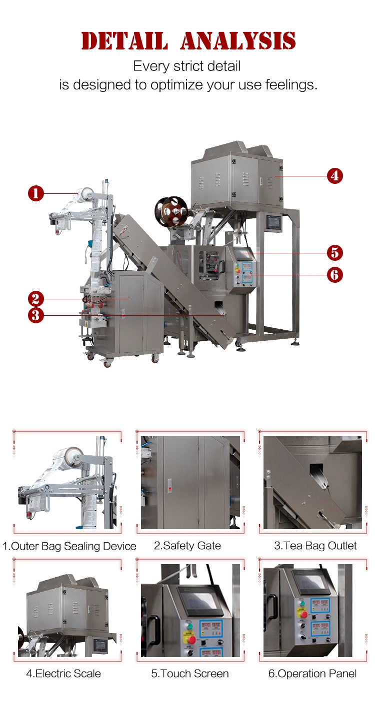 Automatic Multihead Weigher Tea Packing Machine