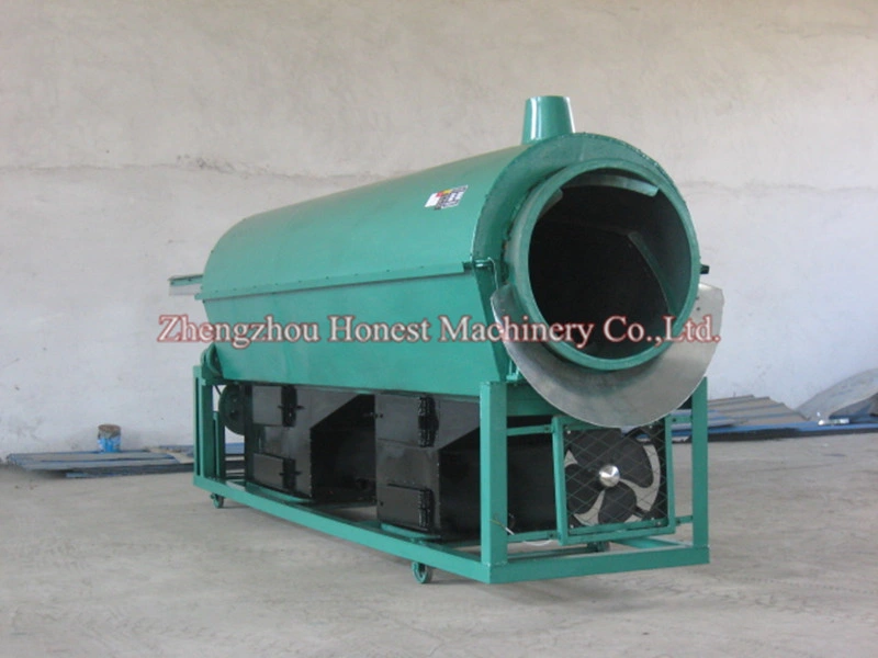 High Capacity Tea Drying Machine / Drum Dryer