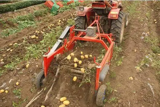 50-70HP Tractor Potato Harvester/Sweet Potato Harvester /Carrots Harvester/Garlic Harvester/Potatoes Harvester/Peanut Harvester/Cassava Harvester/4u-2