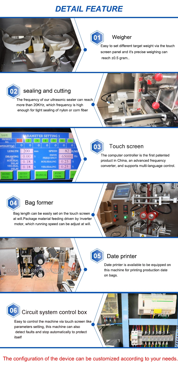 Triangle Tea Bag Packing Machine Tea Packing Machine