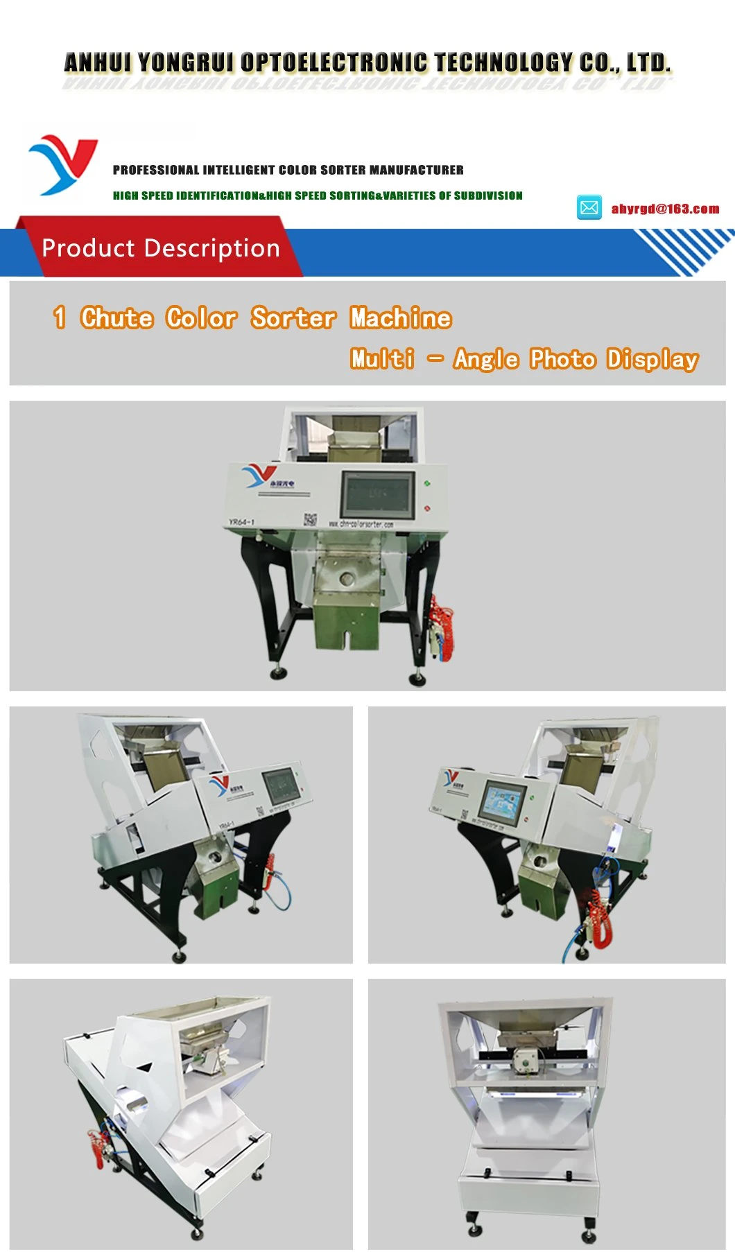 Green Tea Color Selection Huangshan Maofeng Tea Color Sorter From China