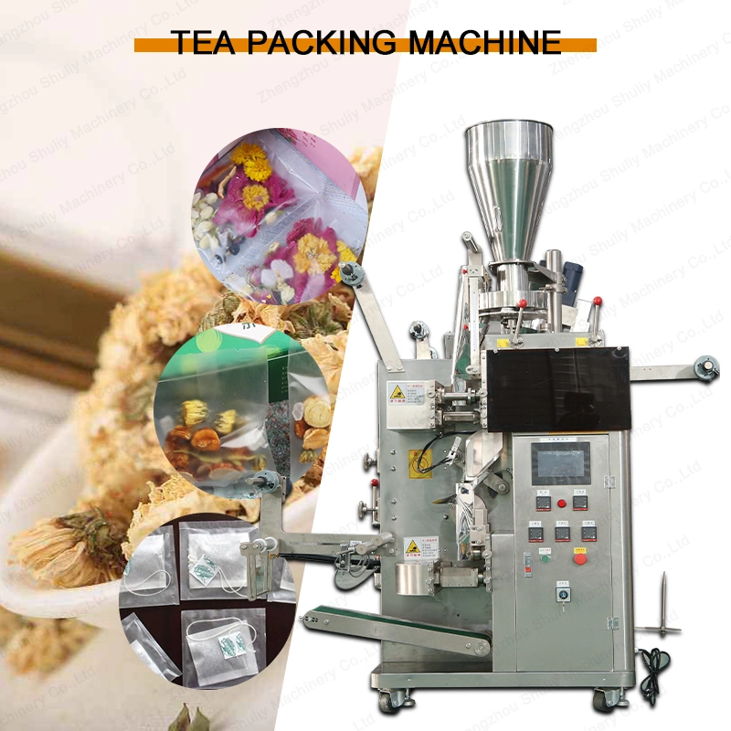 Automatic Double Chamber Tea Bag Hanging Ear Tea Packaging Machine