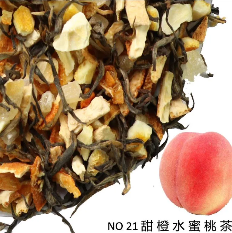 Dried Orange and Peach Tea Fruit Tea Blended Tea