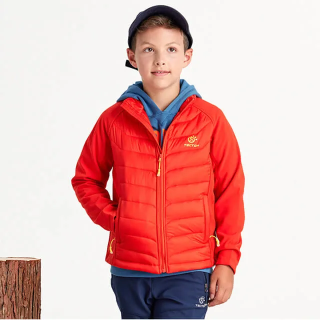 Child Paragraph Cotton-Padded Coat Windproof Water Thermal Slim Child Keep Warm Cotton-Padded Coat Outdoor Sports Jacket