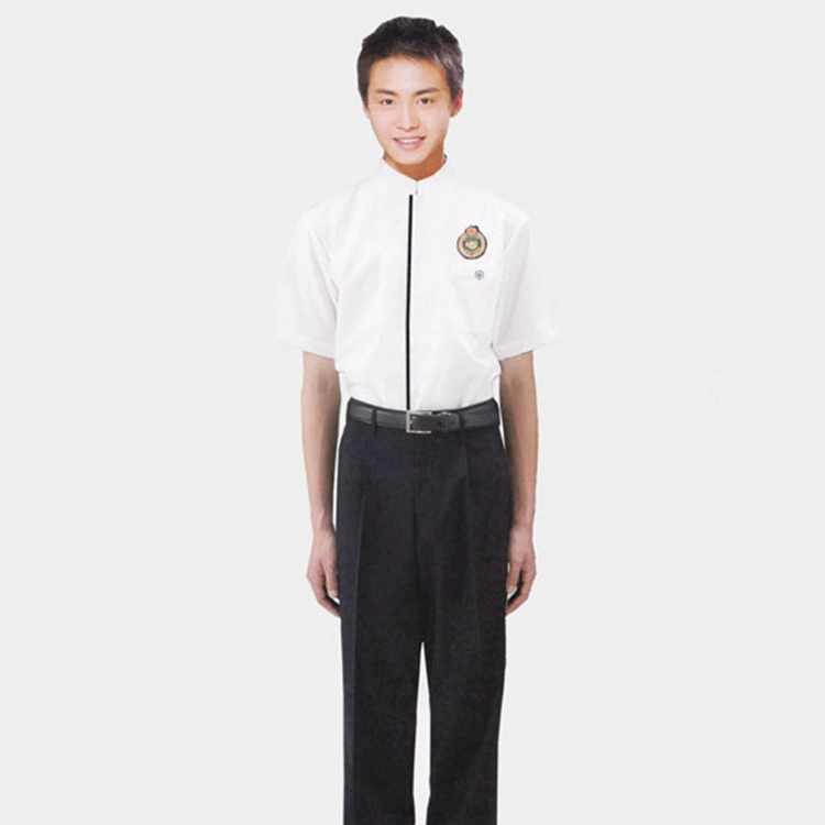 Wholesale Custom Bulk School Uniforms Short Sleeve Shirt