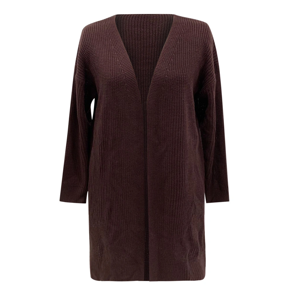 Long Sleeve Cardigan Loose Coat Casual Sweater Women Clothes