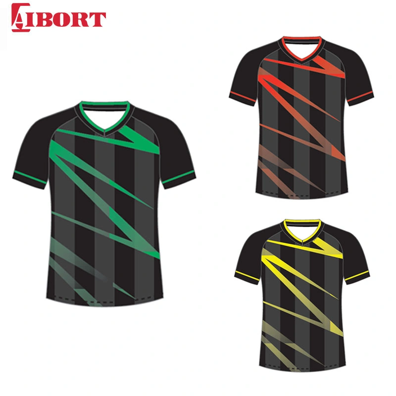 Aibort Football Clothing Short Sleeve T-Shirt Training Team Uniform (Soccer 124)