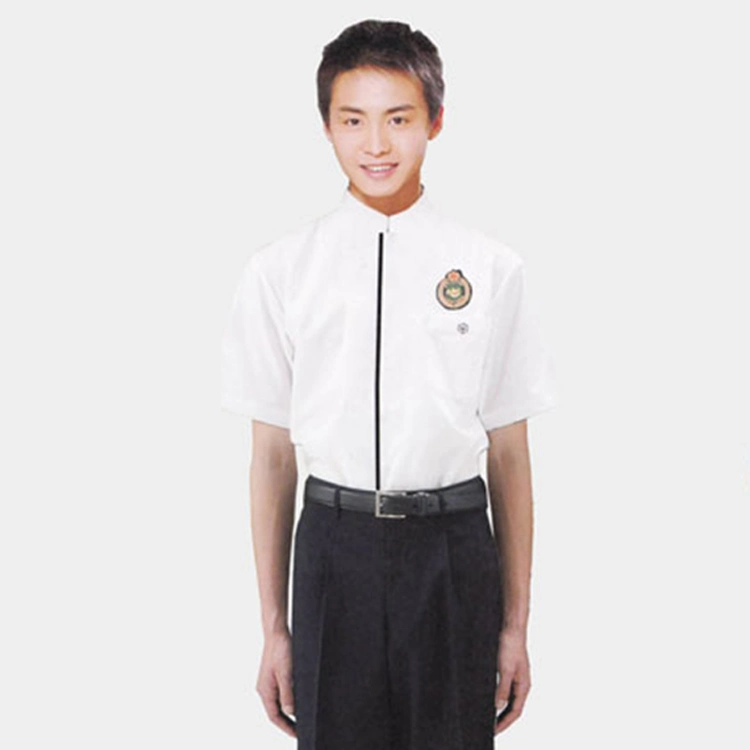 Wholesale Custom Bulk School Uniforms Short Sleeve Shirt